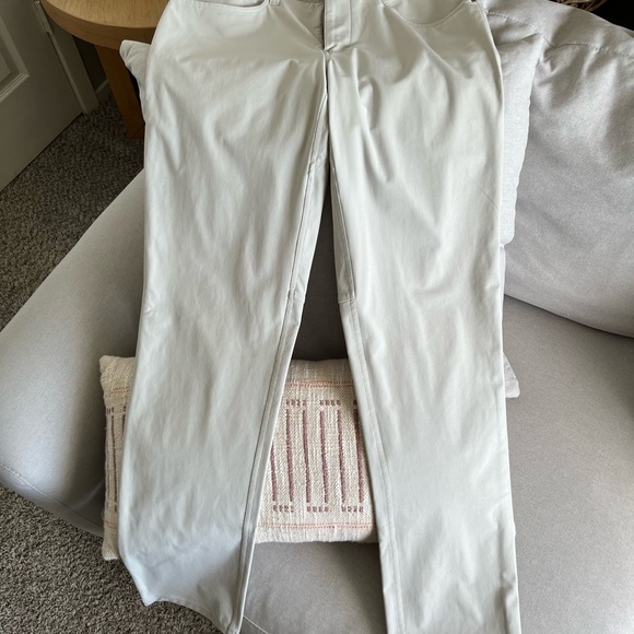 Lululemon ABC Pant Classic Flat Front Chino Performance 32x34 Warpstreme - Picture 3 of 6